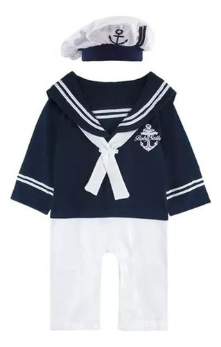 Ropa Bebé Niños Marinero Armada Estilo Conjunto De Atuendo