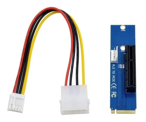 Imagen 6 de 7 de Adaptador M2 A Pci-e Riser Rig Minería Ethereum