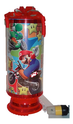 Mario Bros Centros De Mesa 10 Lamparas 38 Cm Altu 14 Diametr