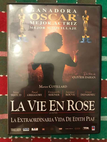 La Vie En Rose Dvd Edith Piaf 