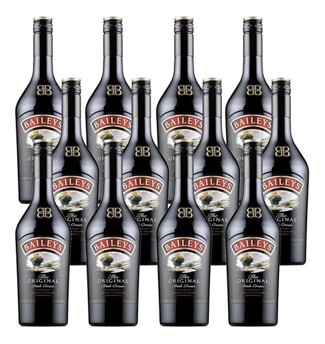 Caja De 12 Crema Baileys Original 700 Ml