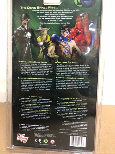 Sinestro Corps Scarecrow Blackest Night Series 8 Dc Direct