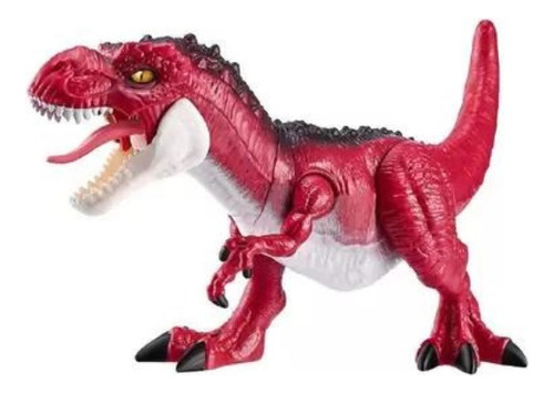 Robô Alive Dinossauro T Rex Dino Vermelho