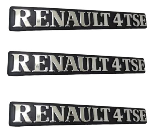 Emblema Renault 4 Tse. Nuevo. Modelos 1991-1992.