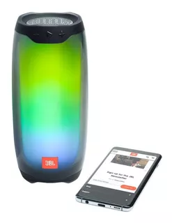 Caixa De Som Pulse 4 C Luzes Led À Prova D'água Original Jbl