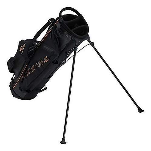 Bolsa Con Soporte Para Palos De Golf - Negro