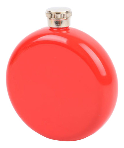 Botella Portátil Hip Flask De Acero Inoxidable Roja