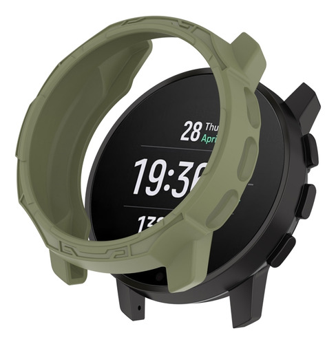 Funda De Reloj Jungle Green Hollow Para Suunto 9 Peak Pro/9