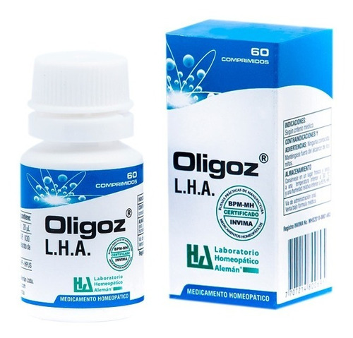 Oligoz Lha (zinc) X 60 - g a $735