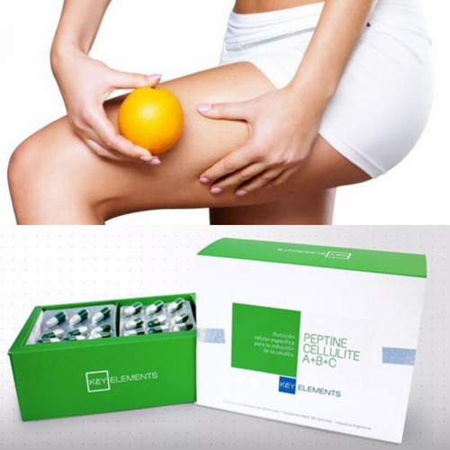 Peptine Cellulite Linfar Excelente Trat Celulitis Peptonas Nutrición Celular Original Caps