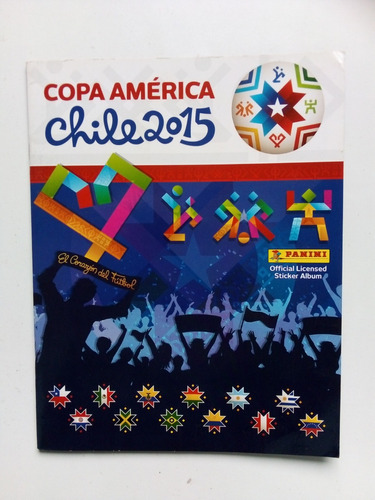 Album Futbol Copa America Chile 2015 -panini-