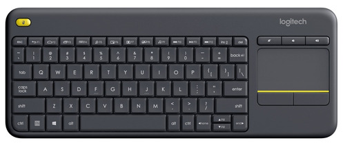 Teclado Logitech K400 Plus Smart Tv Wireless Touch Keyboard