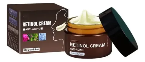 Creme Facial Retinol E Ácido Hialurônico De Anti Idade Rugas