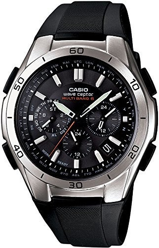 Reloj De Pulsera Analogico Casio Wave Ceptor Multiband 6 Wvq