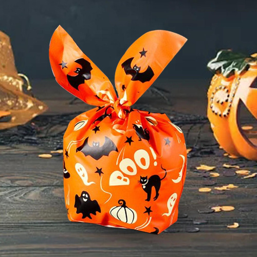 3 Bolsa De Dulces Bolsas De Regalo De Naranja B 17cmx10cm