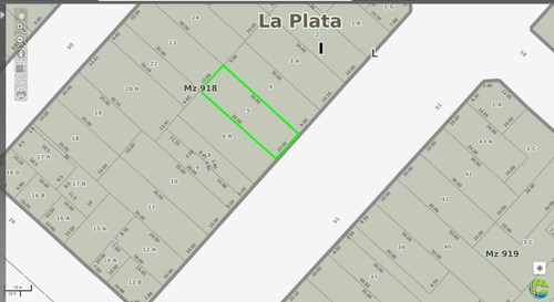 Imagen 2 de 2 de Lote Ideal Para Desarrollo - Ubicación Excepcional - En 51 E/ 18 Y 19 - Zona Plaza Islas Malvias S/ Av. 51