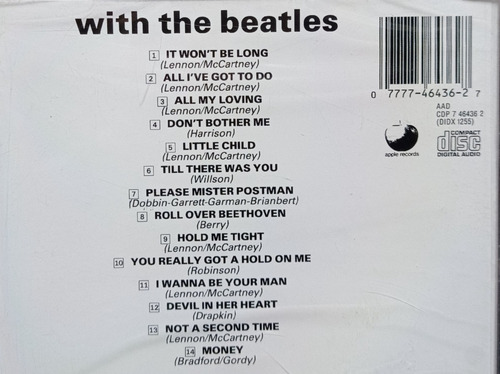 The Beatles With The Beatles Cd Original Lacrado