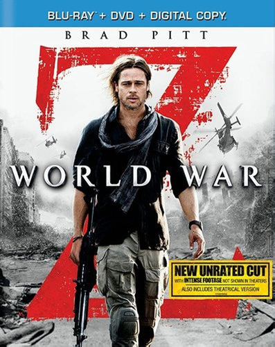 World War Z ( Blu-ray + Dvd Combo ) Original Nuevo Y Sellado
