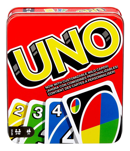 Juego De Mesa Cartas Familiar Uno