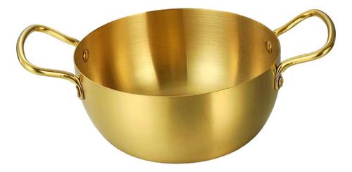 Olla De Ramen Coreana, Olla Para Cocinar Mariscos, 16cm Oro