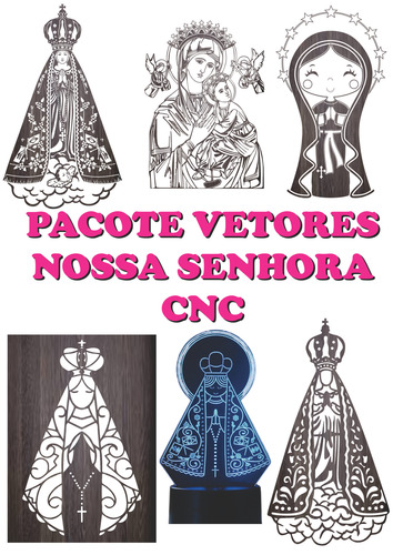 Pacote Arquivos Santos E Santas Laser Router