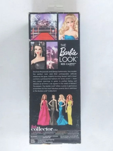 Mattel Barbie Doll The Look Red Carpet Vestido Verde Doll