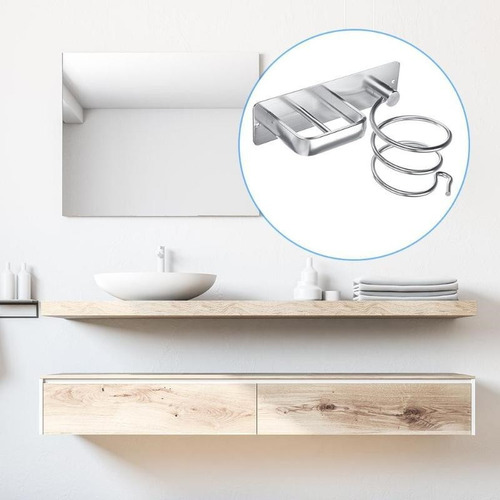 Soporte De Pared Para Baño Soporte Para Secador De Pelo