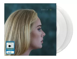 2 Lps Adele 30 (2021) Limited Edition Clear Vinyl Walmart