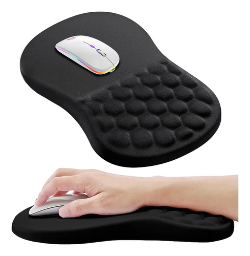 Mouse Pad Ergonômico, Tapete De Mouse Com Espuma De Memória