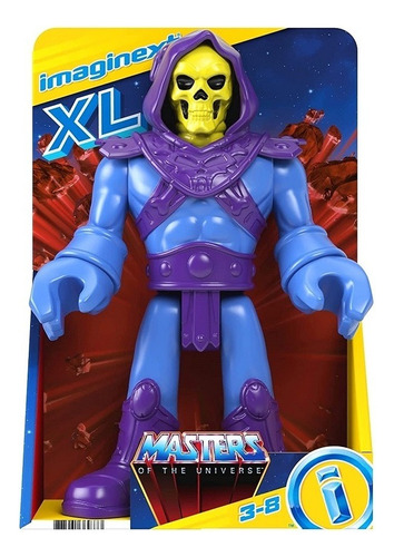 Boneco He-man Master Of Universe 25cm Skeletor Imaginext