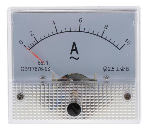 Medidor De Amperímetro Analógico 0-10a
