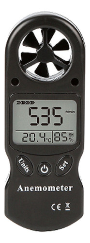 Anemómetro Digital Mide Velocidad Viento Temperatura Humedad