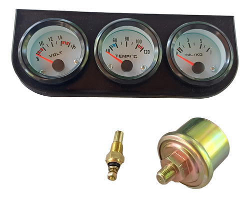 Carcaza Tablero +3 Relojes-temp/oil/volt + 2 Sensores