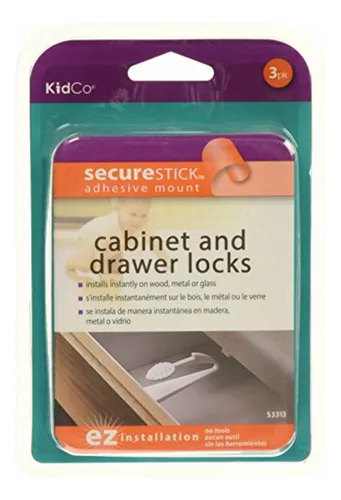 comprar Kidco Juego De 3 Cierres Adhesivos Para Armarios Y Cajones,