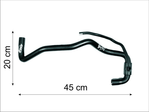 Imagen 3 de 4 de Manguera Fiat Punto 1.4 Descarga De Gases 07 / ... 8450