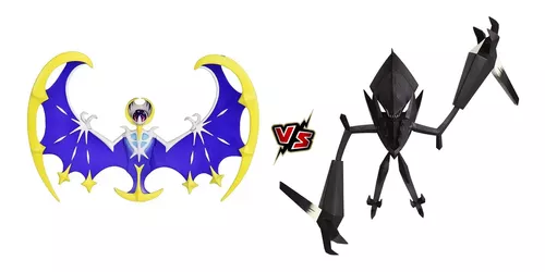 Kit 2 Pokémon Lendário: Lunala vs. Necrozma 21x27cm - Dtc - Bonecos -  Magazine Luiza