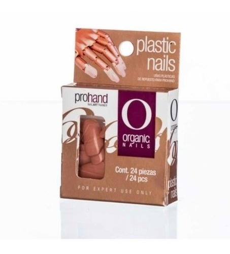 Uñas Pro Hand Caja Con 120 Piezas Organic Nails