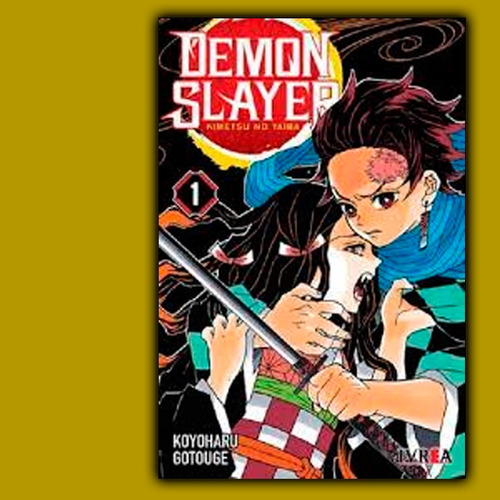 Manga Demon Slayer N° 1 - Koyoharu Gotouge - Ivrea