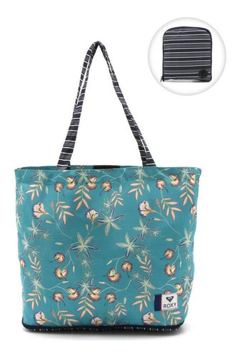 Bolsa Roxy Bird Flower Verde