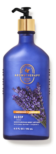 Aromatherapy Sleep Moisturizing Lotion Lavender + Vanilla 