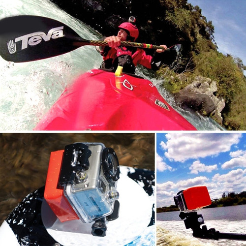Imagen 7 de 9 de Kit De Accesorios 14 En 1 Con Maletín Para Gopro 8 / 7 / 6