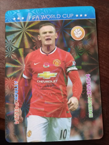 Carta Wayne Rooney United Futbol 