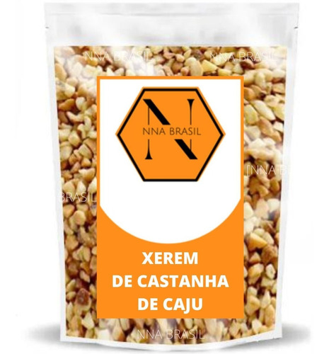 Xerém De Castanha De Caju 1kg - Nna Brasil