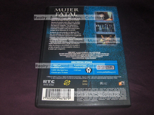 Mujer Fatal Pelicula Dvd Holly Hunter Kiefer Sutherland (Usado)
