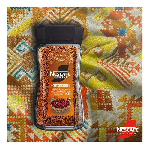 Café Nescafé Reserva Oahan De Oaxaca Frasco De 180g