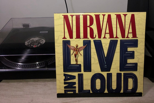 Nirvana Live And Loud Vinilo Doble Importado 