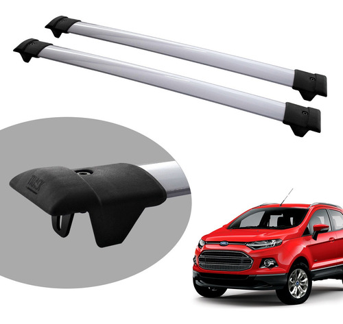 Travessa Rack Teto Track Prata Ecosport 2013 2014 15 16 2017