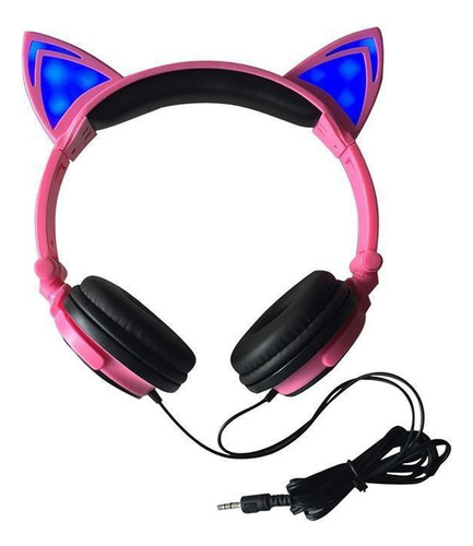 Fone De Ouvido Cat Ear Headphones