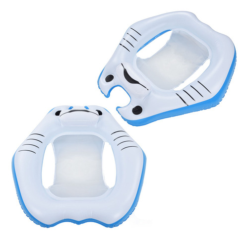 Flotador De Piscina Inflable De Pvc, Portátil, Linda Silla D