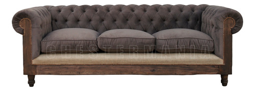 Sillon Chester Restoration Hardware 3 Cuerpos Pana O Lino